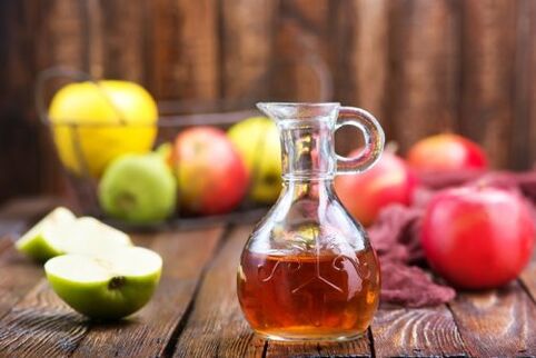 Vinagre de mazá para a prevención de varices